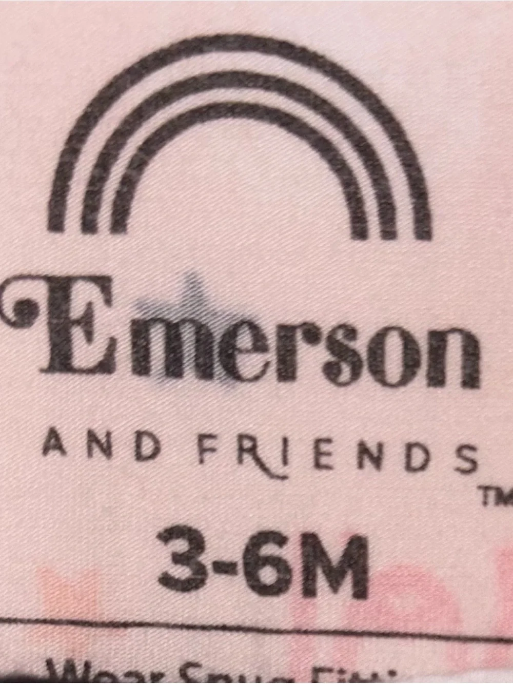 Emerson and Friends Halloween themed bamboo sleeper full zip front sz3-6 mo EUC
